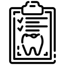 Dental Report Dental Stomatology Icon