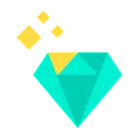 Cristal Ruby Gemstone Icon