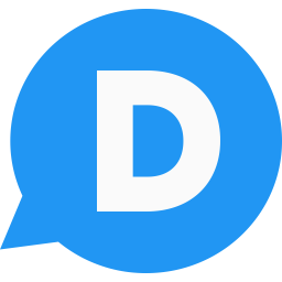 Disqus Logo Icon - Download in Flat Style
