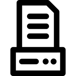 Document Icon Of Line Style Available In Svg Png Eps Ai Icon Fonts