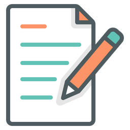 Document Icon Of Colored Outline Style Available In Svg Png Eps Ai Icon Fonts