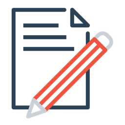 Document, Paper, Write, Pencil, Pen, Drawing Icon png