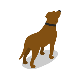 Download Dog Icon Of Flat Style Available In Svg Png Eps Ai Icon Fonts Yellowimages Mockups