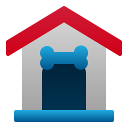 Download Dog House Icon Of Gradient Style Available In Svg Png Eps Ai Icon Fonts 3D SVG Files Ideas | SVG, Paper Crafts, SVG File