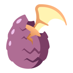 Dragon Egg Icon Of Flat Style Available In Svg Png Eps Ai Icon Fonts