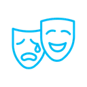 Drama Mask Theater Icon
