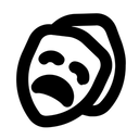 Drama Mask Theater Icon
