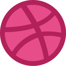 Dribbble Logo Icon