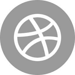 Dribbble Logo Icon