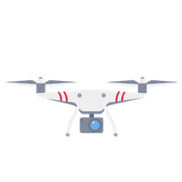 drone camera icon of flat style available in svg png eps ai icon fonts drone camera icon of flat style