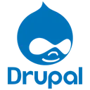 Drupal Plain Wordmark Icon