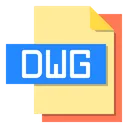 Dwg File File Type Icon