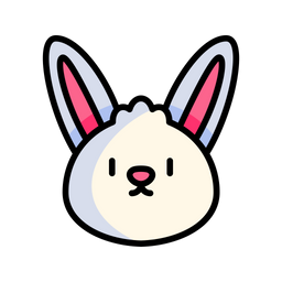 Free Easter Bunny Outline Svg SVG PNG EPS DXF File