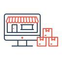 Ecommerce Online Shopping Icon