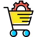 Ecommerce Services Solution Icon