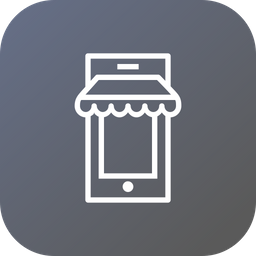 Ecommerce, Shop, Mobile, Online, Store, Shopping, Sell Icon png