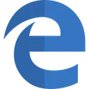 Edge Technology Logo Social Media Logo Icon