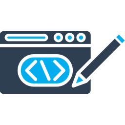 Edit coding Icon - Download in Dualtone Style