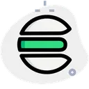 Elastic Search Technology Logo Social Media Logo Icon