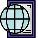 Elearning Global Learning Geography Icon