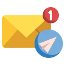 Email Mail Send Send Message Shipping And Delivery Icon