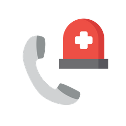 Emergency Call Icon Of Flat Style Available In Svg Png Eps Ai Icon Fonts