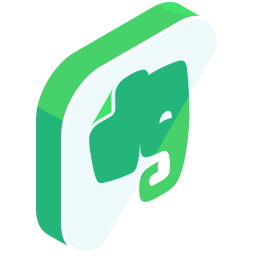 Evernote Logo Icon Of Isometric Style Available In Svg Png Eps Ai Icon Fonts