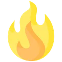 Explosive Fire Flame Icon