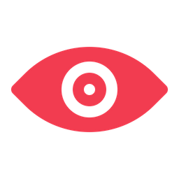 Eye Icon - Download in Glyph Style