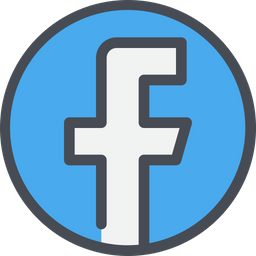 Facebook Icon Of Colored Outline Style Available In Svg Png Eps Ai Icon Fonts