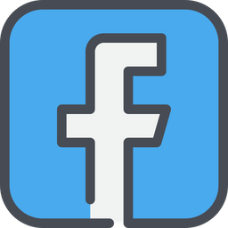 Free Facebook Icon Of Colored Outline Style Available In Svg Png Eps Ai Icon Fonts