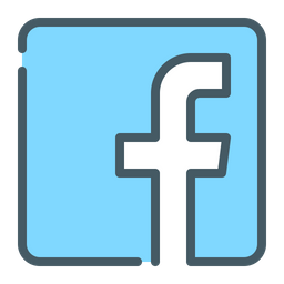 Facebook Icon Of Colored Outline Style Available In Svg Png Eps Ai Icon Fonts