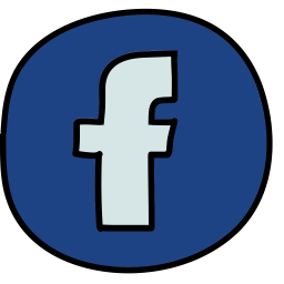 Facebook Logo Icon Of Doodle Style Available In Svg Png Eps Ai Icon Fonts