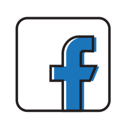 Free Facebook Colored Outline Logo Icon Available In Svg Png Eps Ai Icon Fonts