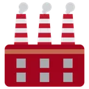 Factory Plant Manufacturing Icon