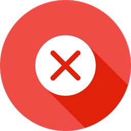 False, Delete, Remove, Cross, Wrong Icon png