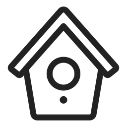 Farm House Icon - Download in Line Style