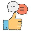 Feedback Chat Customer Reviews Comments Icon