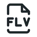 File Video Flv Icon