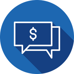Finance, Business, Money, Talk, Chatting, Message Icon png