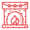 Fireplace Cabin Wood Icon