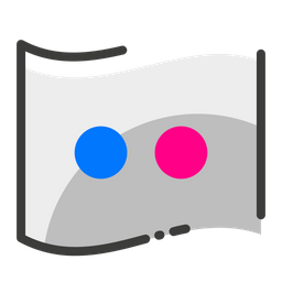 Flickr Logo Icon