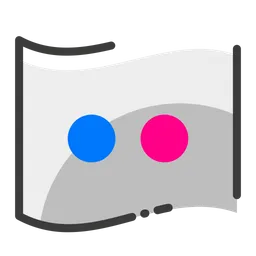 Flickr Logo Icon
