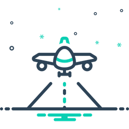 Flight Landing Icon