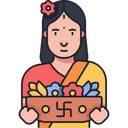 Flower Vendor Icon