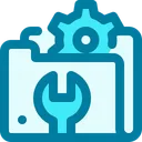 Folder Maintenance Tech Service Icon