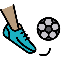 Football Free Kick Icon Of Colored Outline Style Available In Svg Png Eps Ai Icon Fonts