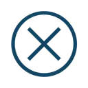 Free 닫기 아니오 거부 아이콘