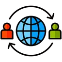 Free 이민 국외 거주자 이민자 아이콘