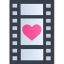 Free 映画、愛、バレンタイン アイコン